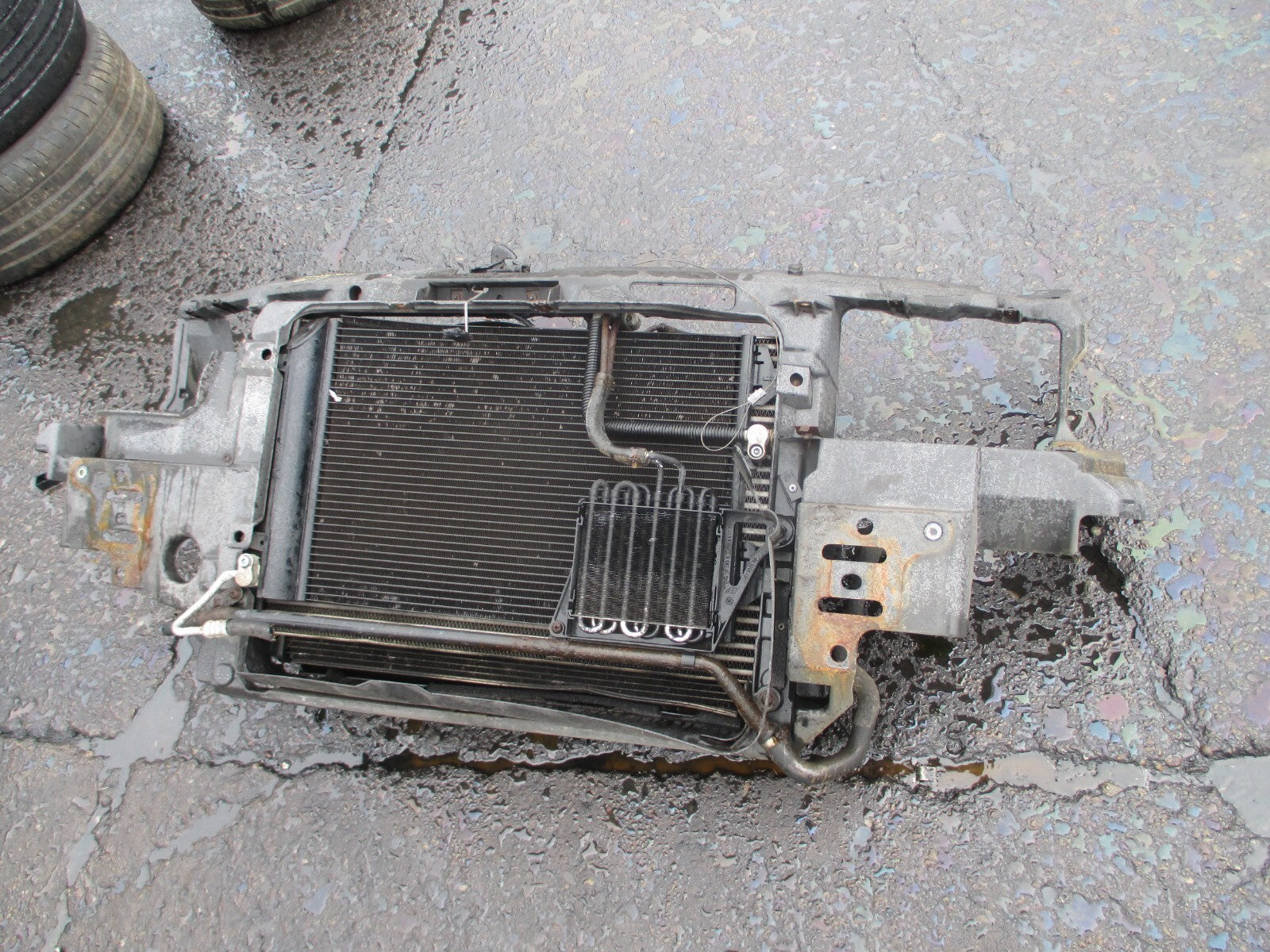 FORD GALAXY MK2 2004 WATER COOLANT RADIATOR 7M3121253F