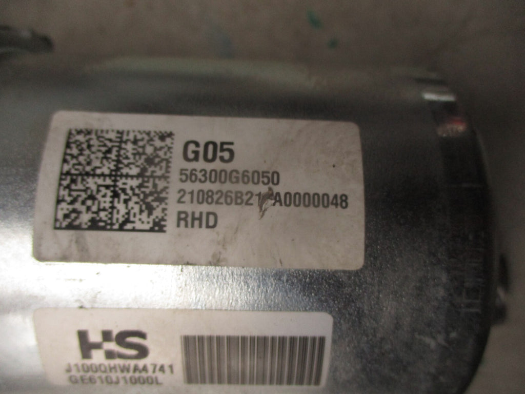 2021 KIA PICANTO MK3 1.0 PETROL ELECTRIC POWER STEERING COLUMN & PUMP 56300G6050