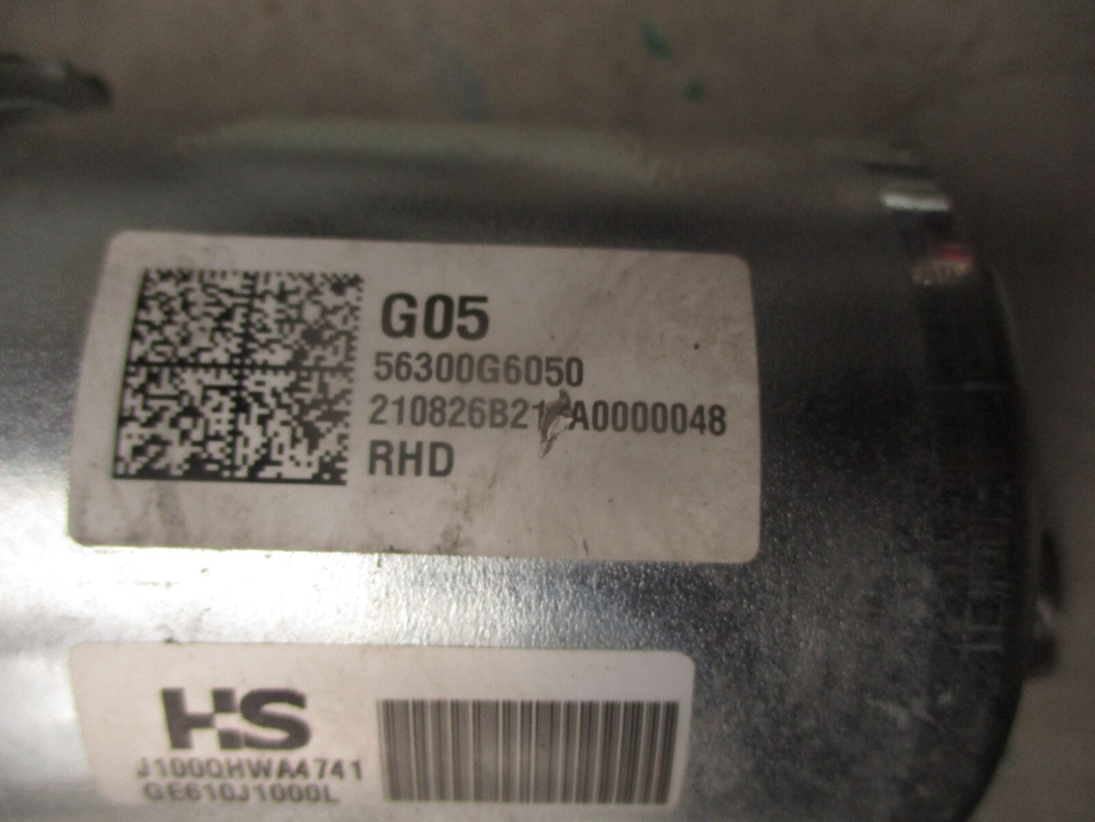 2021 KIA PICANTO MK3 1.0 PETROL ELECTRIC POWER STEERING COLUMN & PUMP 56300G6050