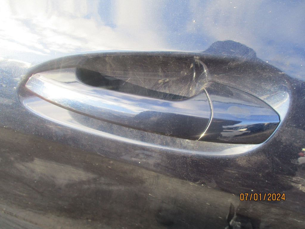 MERCEDES BENZ CLA 2016 C117 NS PASSENGER FRONT EXTERIOR DOOR HANDLE LUNAR BLUE
