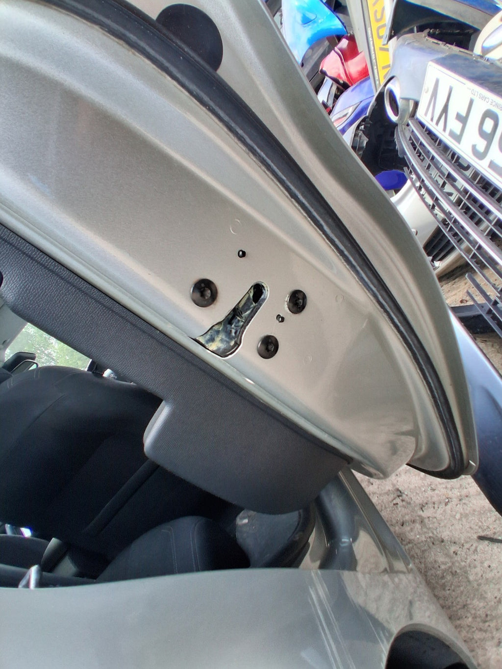2014 PEUGEOT 308 MK2 OSR DRIVER SIDE REAR DOOR LOCK MECHANISM