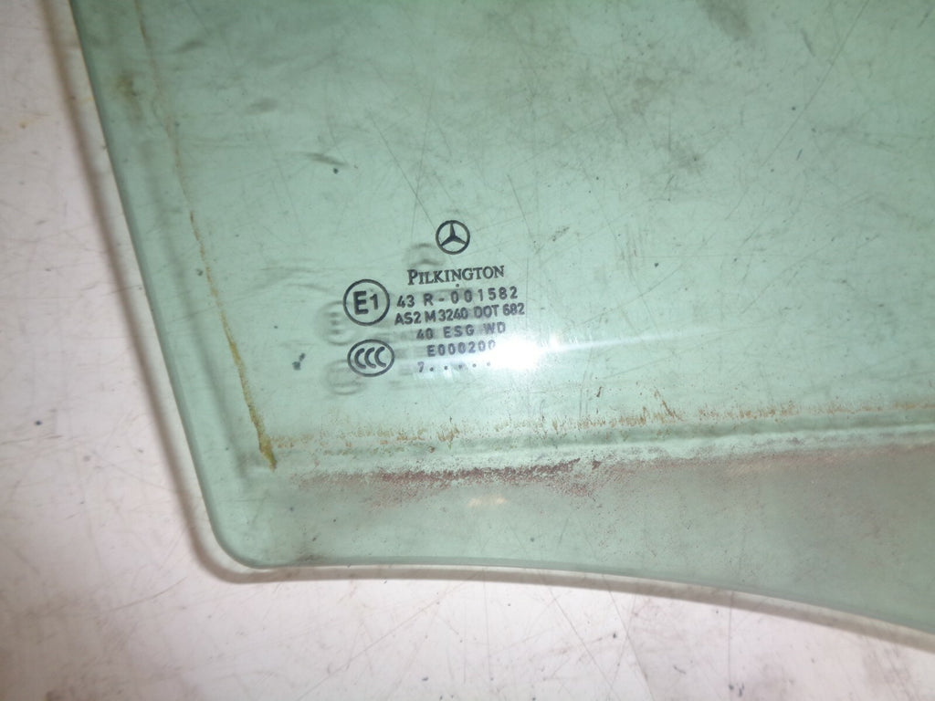 MERCEDES BENZ B CLASS W245 2007 OSF DRIVER SIDE FRONT DOOR WINDOW GLASS