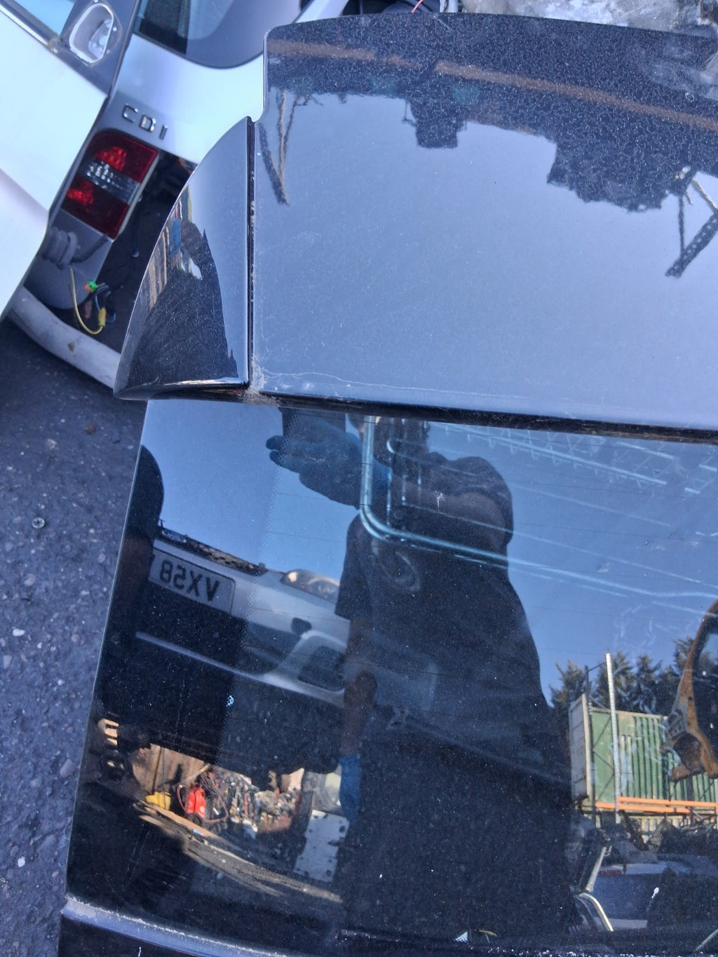 2004 BMW X3 E83 COMPLETE REAR TAILGATE BOOTLID BLACK