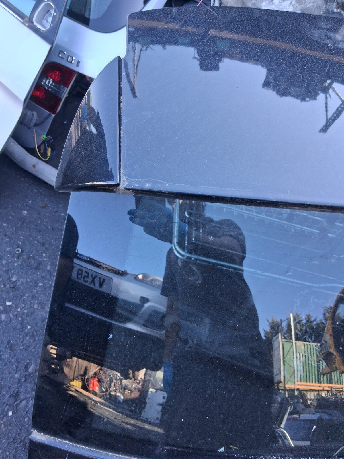 2004 BMW X3 E83 COMPLETE REAR TAILGATE BOOTLID BLACK