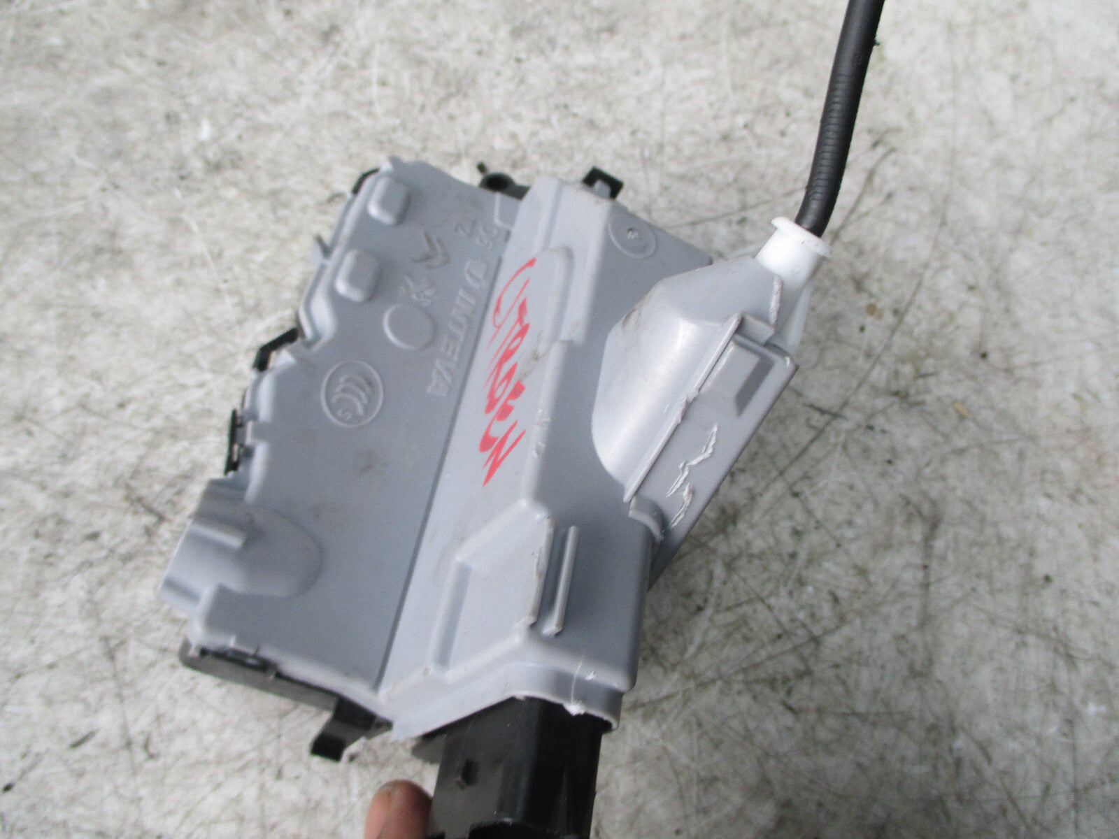 CITROEN C5 AIRCROSS 2020 OSR DRIVER SIDE REAR DOOR LOCK MECHANISM