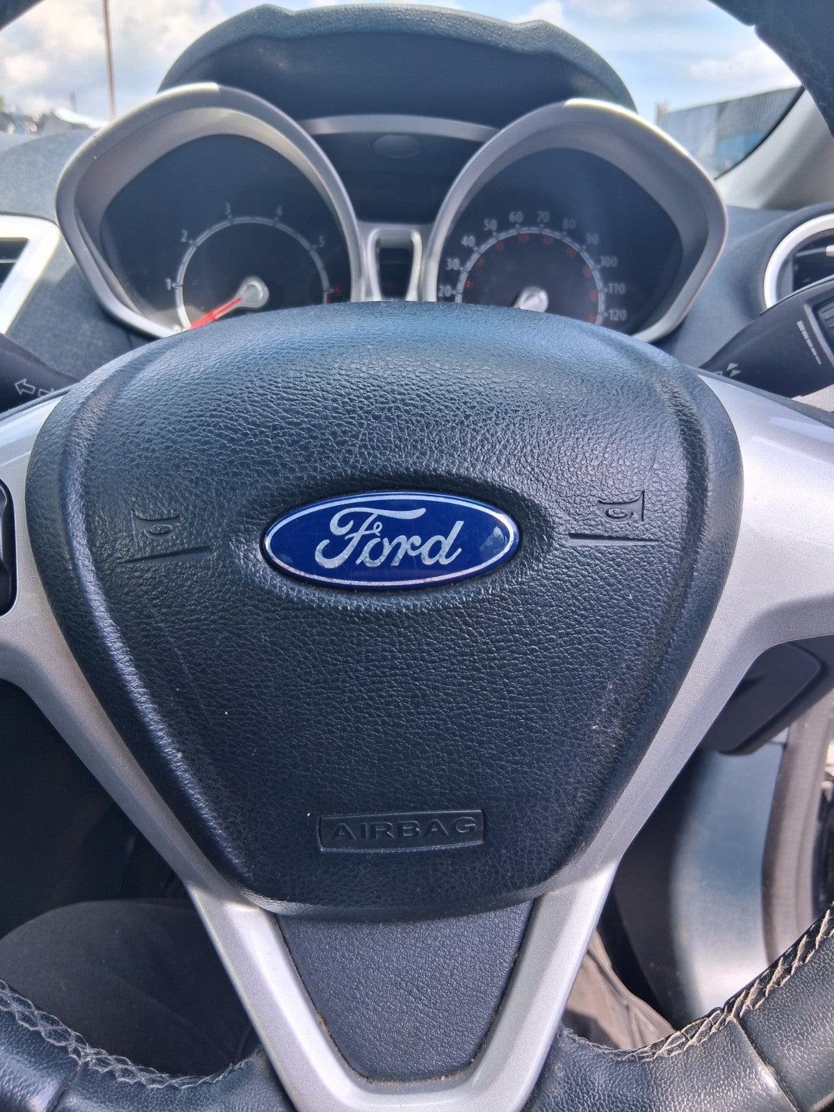 2012 FORD FIESTA MK7 COMPLETE DASHBOARD AIRBAG SEAT BELT ECU AIRBAG KIT