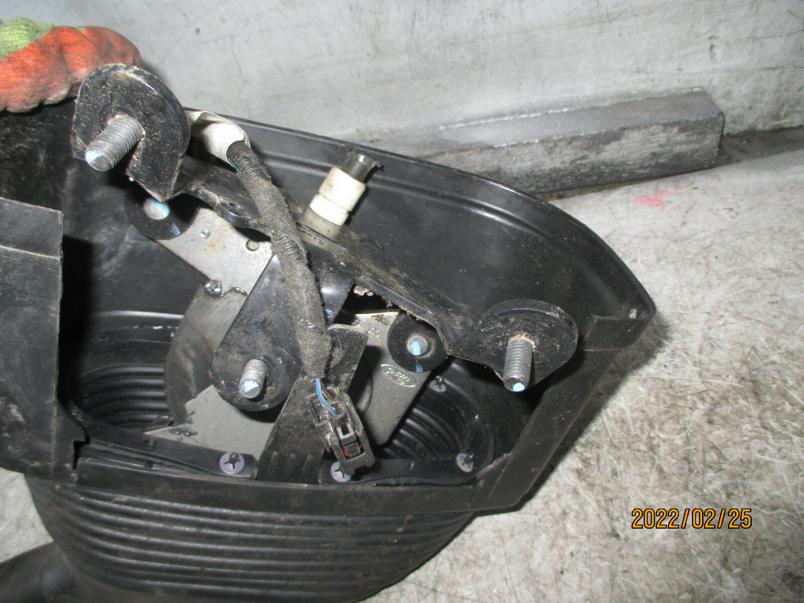 FORD TRANSIT MK7 2012 MANUAL HAND PRAKING BRAKE LEVER MECHANISM