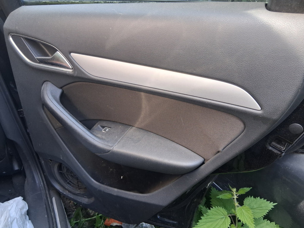2016 AUDI Q3 8U OSR DRIVER SIDE REAR RIGHT DOOR CARD