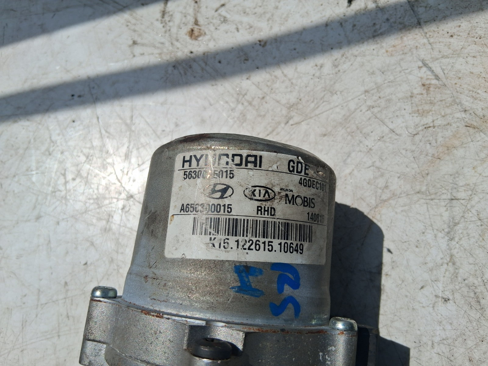 2015 HYUNDAI I 30 POWER STEERING COLUMN 56300A6015