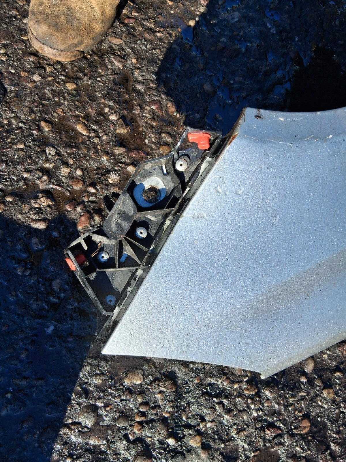 VAUXHALL CORSA D 2008 OSF DRIVER SIDE FRONT RIGHT WING PANEL SILVER