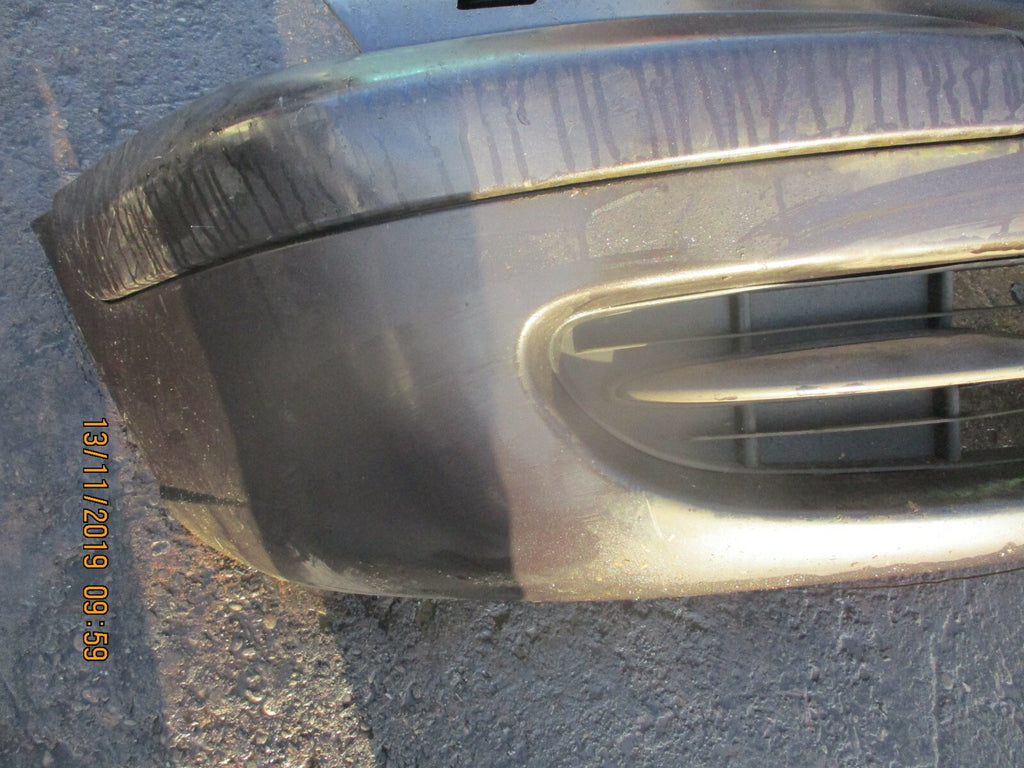 CITROEN C8 2004 COMPLETE FRONT PLASTIC BUMPER WITH CENTRE GRILL IN BLACK