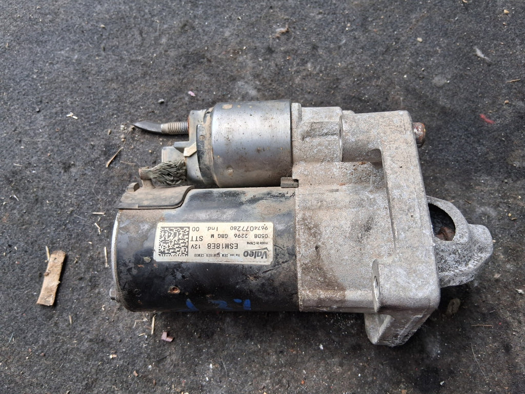 2018 VAUXHALL GRANDLAND X SE 1.2 PETROL STARTER MOTOR 9674077280