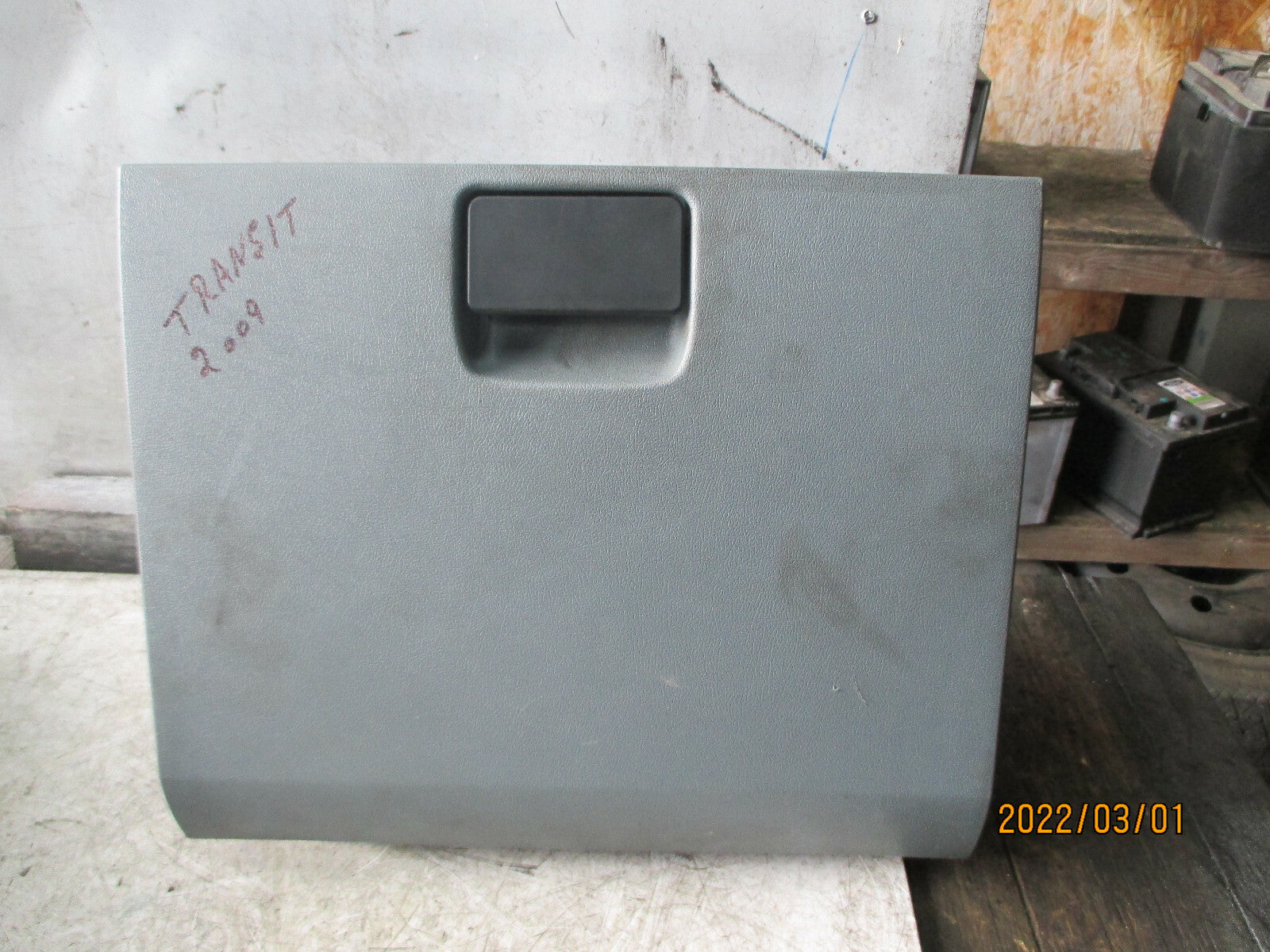 FORD TRANSIT MK7 2009 FRONT INTERIOR STORAGE COMPARTMENT GLOVEBOX