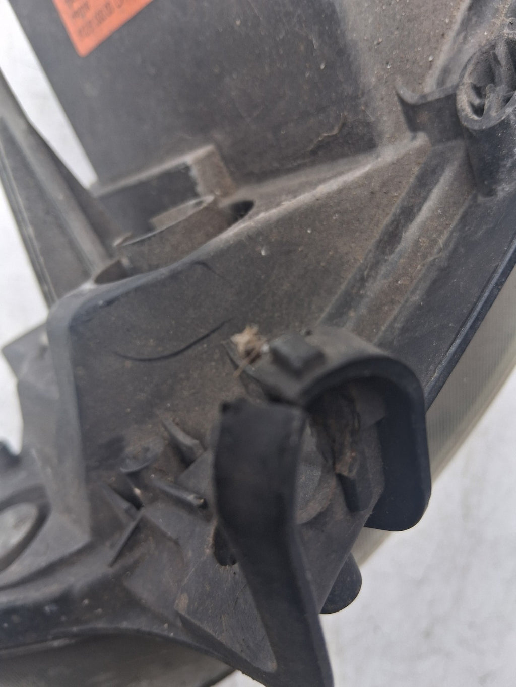 VAUXHALL CORSA C 2005 DRIVER RIGHT OFF SIDE HEADLIGHT 0096726