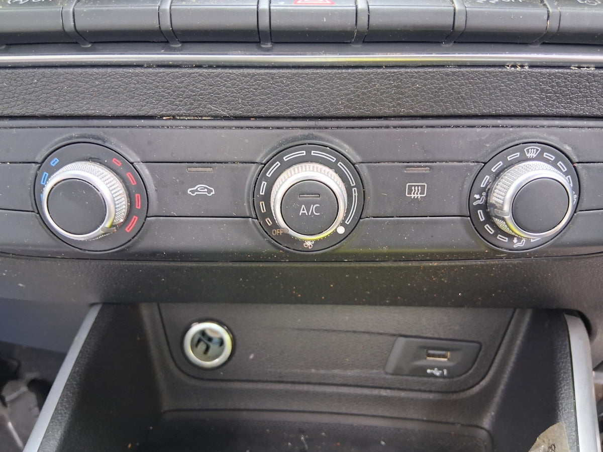 2022 AUDI Q2 S LINE MK1 AC HEATER CLIMATE CONTROL SWITCH PANEL