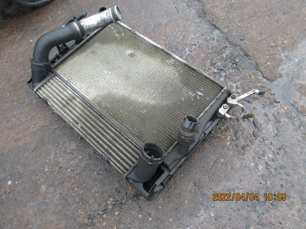 BMW 1 SERIES E87 2006 RAD PACK RADIATOR INTERCOOLER AIR CONDITIONING  RP 36