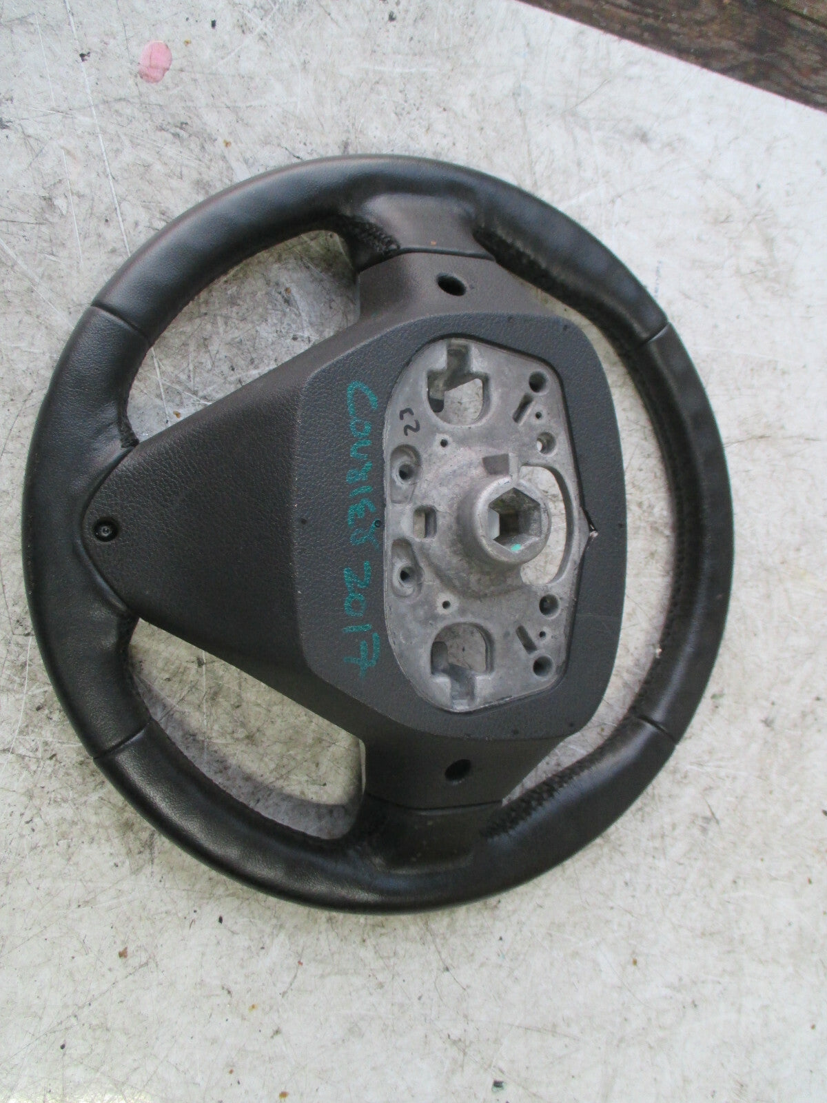 FORD TRANSIT COURIER 2017 3 SPOKE MULTIFUNCTION STEERING WHEEL ET763600CE35B8