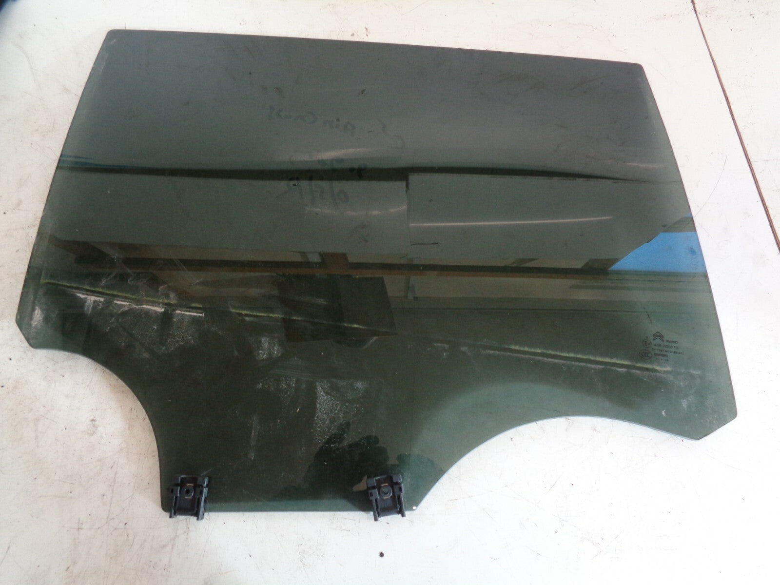 CITROEN C5 AIRCROSS 2019 OSR DRIVER SIDE REAR DOOR WINDOW GLASS