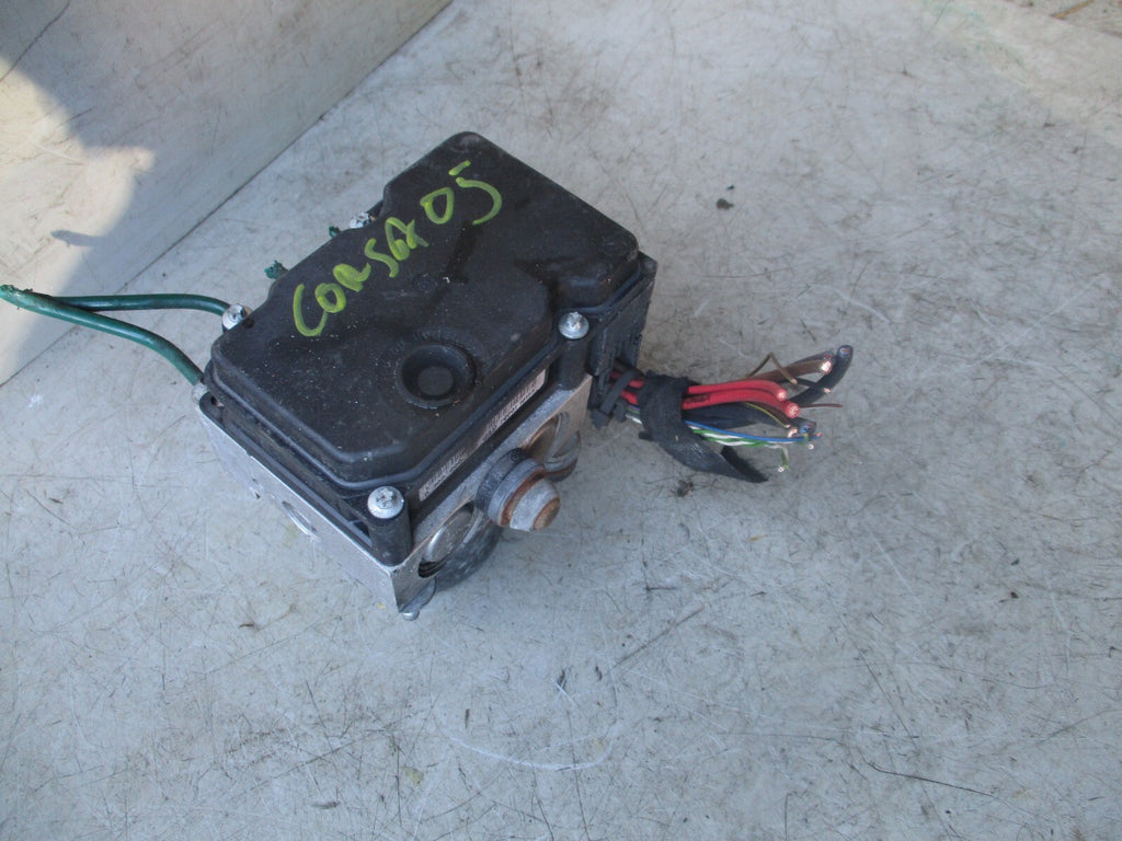 VAUXHALL CORSA C 2005 1.4 PETROL ABS PUMP MODULATOR 13182319