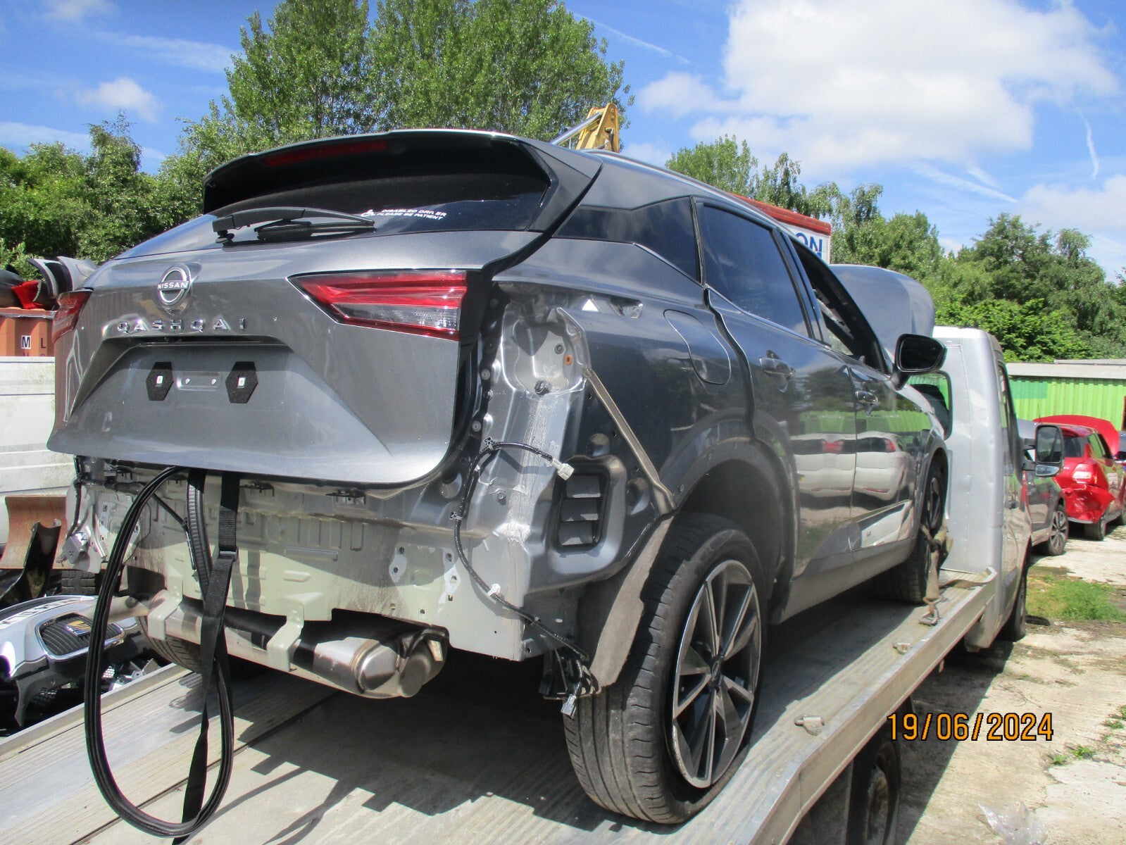 NISSAN QASHQAI J12 2023 1.3 PETROL HYBRID ELECTRIC BATTERY