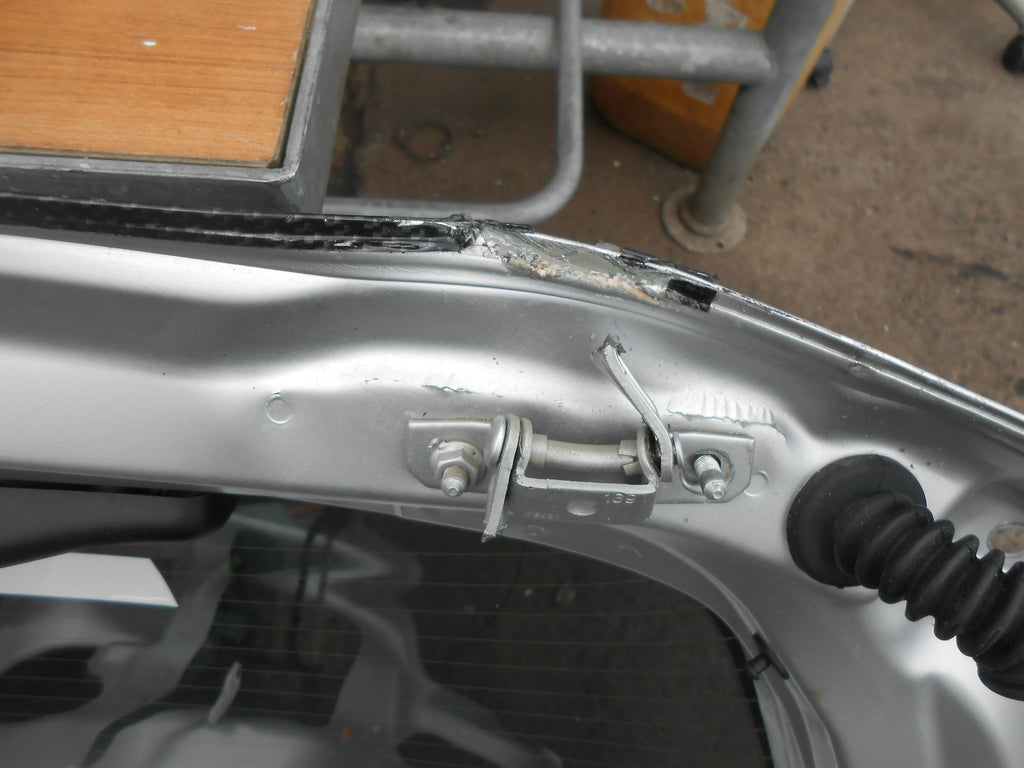 FORD KA MK2 2015 REAR BACK WINDSHIELD SCREEN GLASS SCRAP BOOTLID