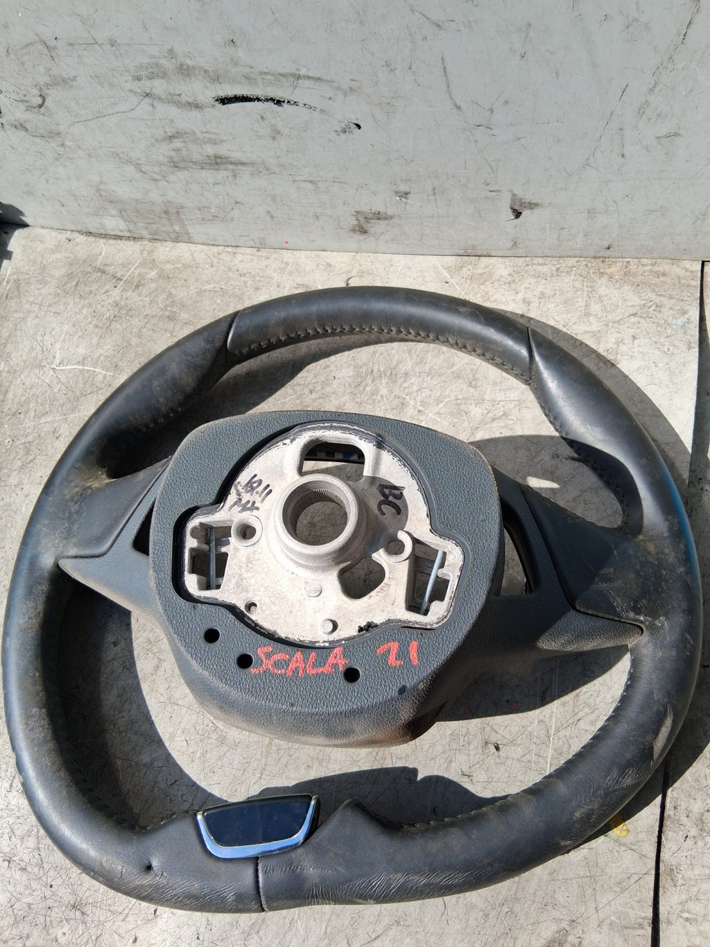 2021 SKODA SCALA STEERING WHEEL