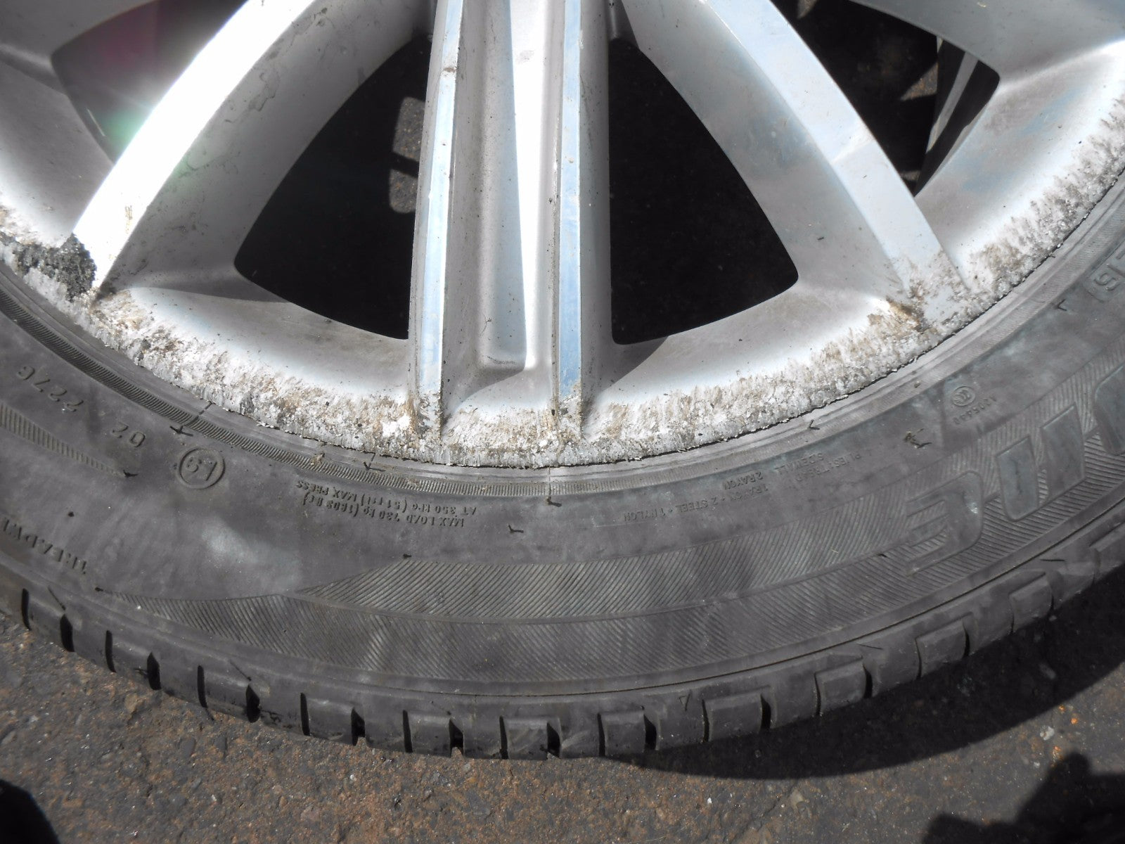 VOLKSWAGEN VW TIGUAN 5N (MK1) 2016 NEW YORK ALLOY ALUMINIUM WHEEL & TYRE 18 INCH
