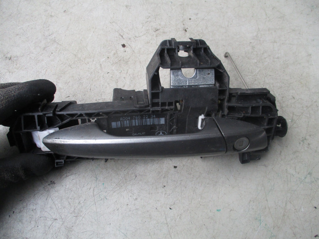 2014 MERCEDES BENZ C CLASS W204 OS FRONT DRIVER SIDE DOOR HANDLE A2047602234