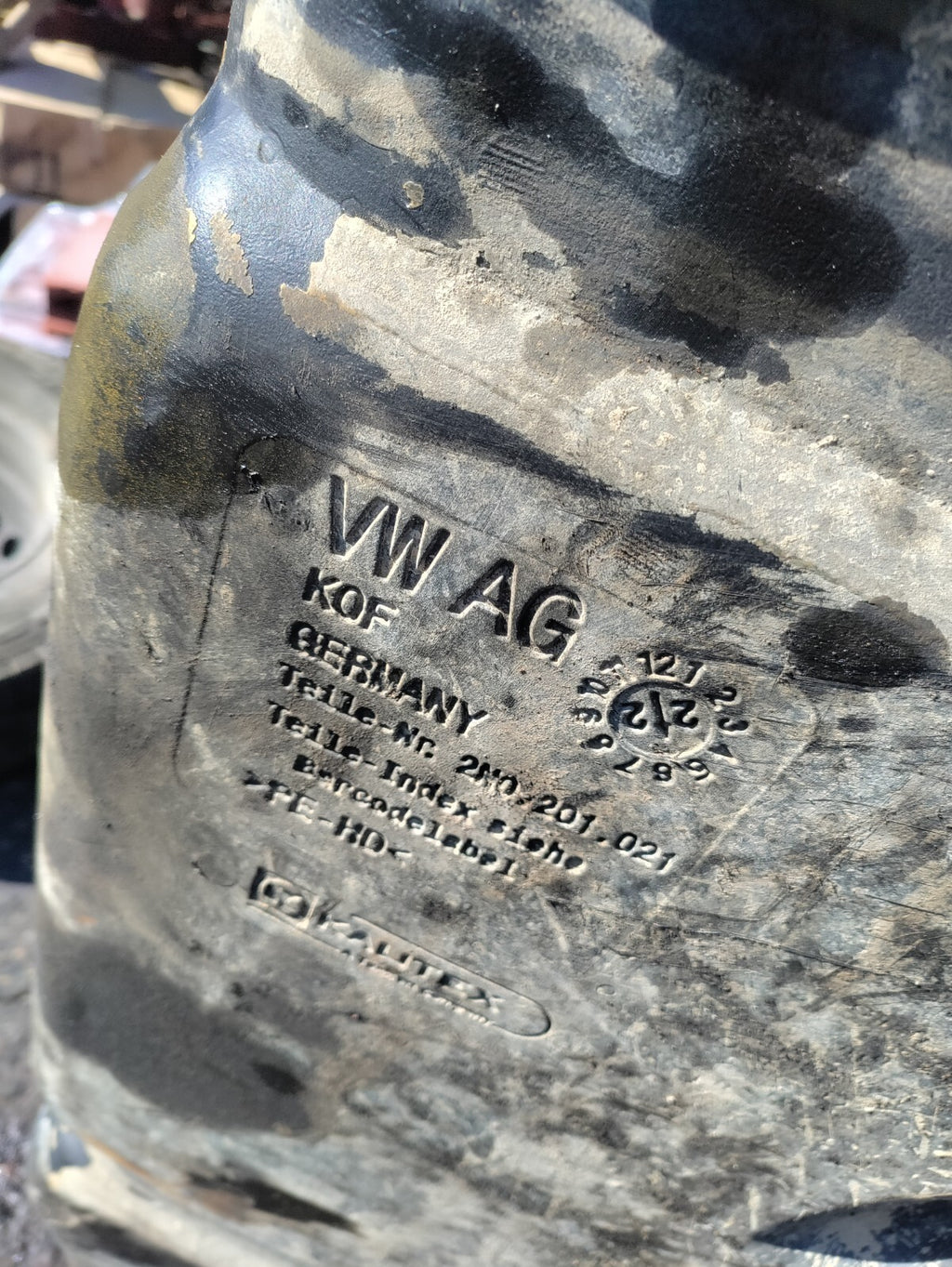2022 VW VOLKSWAGEN CRAFTER MK2 2.0 TDI DIESEL FUEL TANK