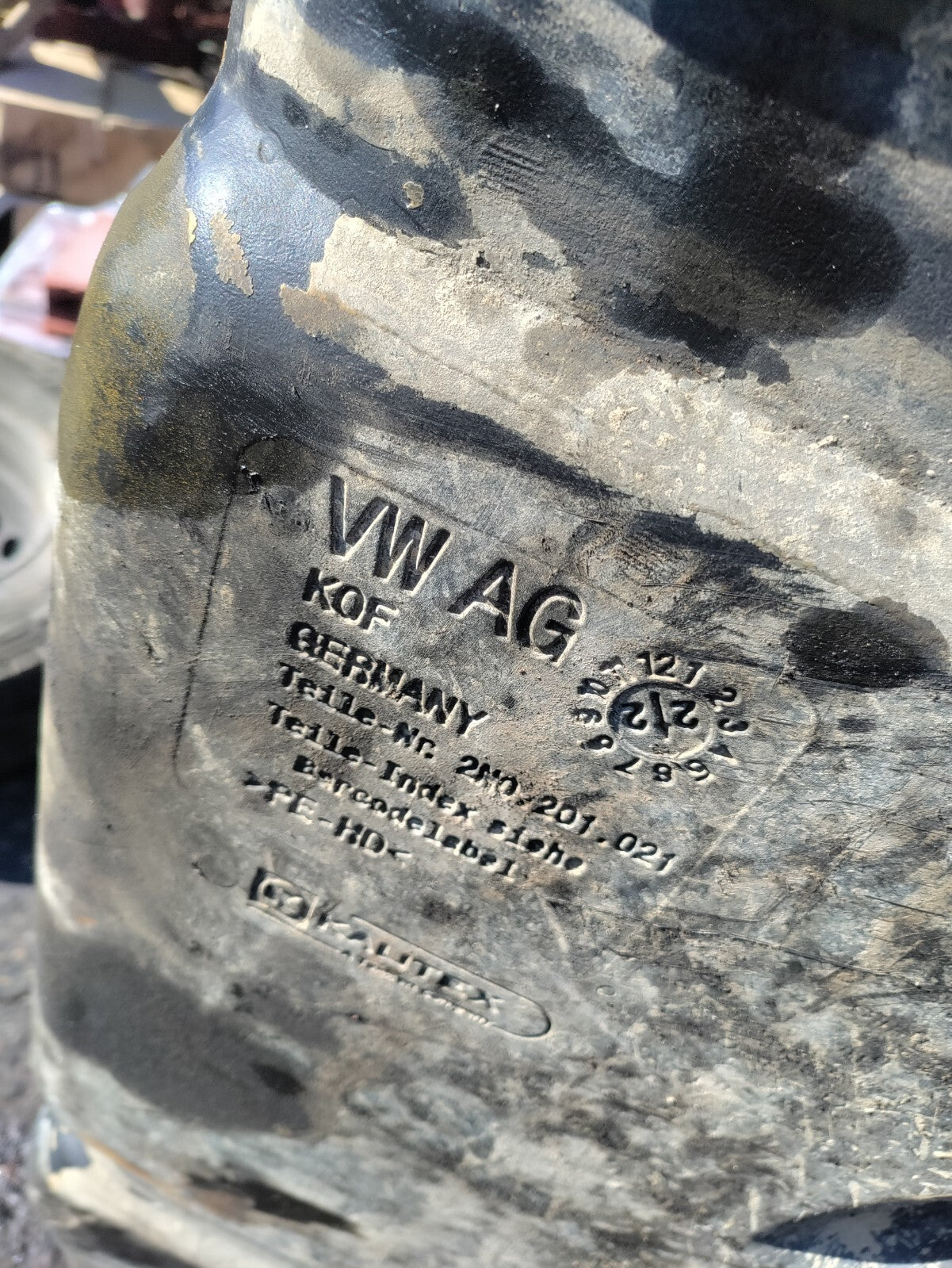 2022 VW VOLKSWAGEN CRAFTER MK2 2.0 TDI DIESEL FUEL TANK