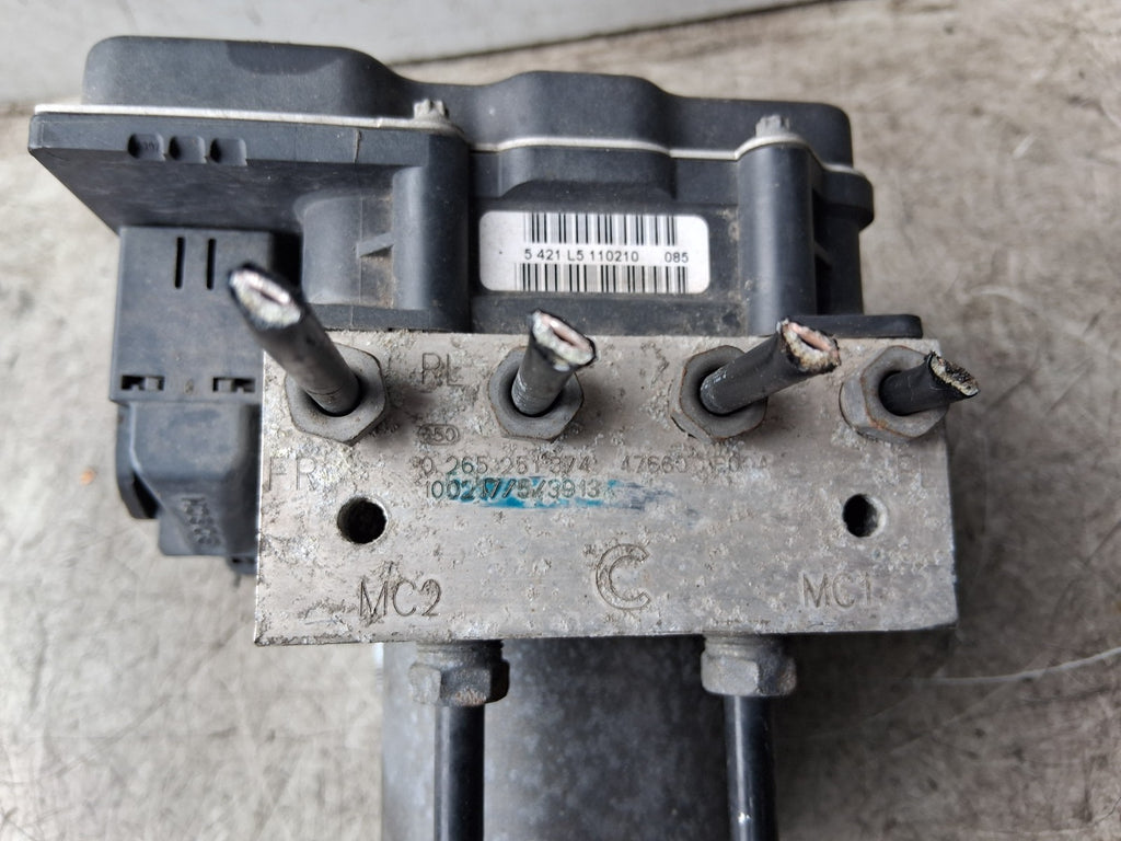 NISSAN QASHQAI J10 2012 1.5 DIESEL ABS PUMP CONTROL MODULE 0265251374