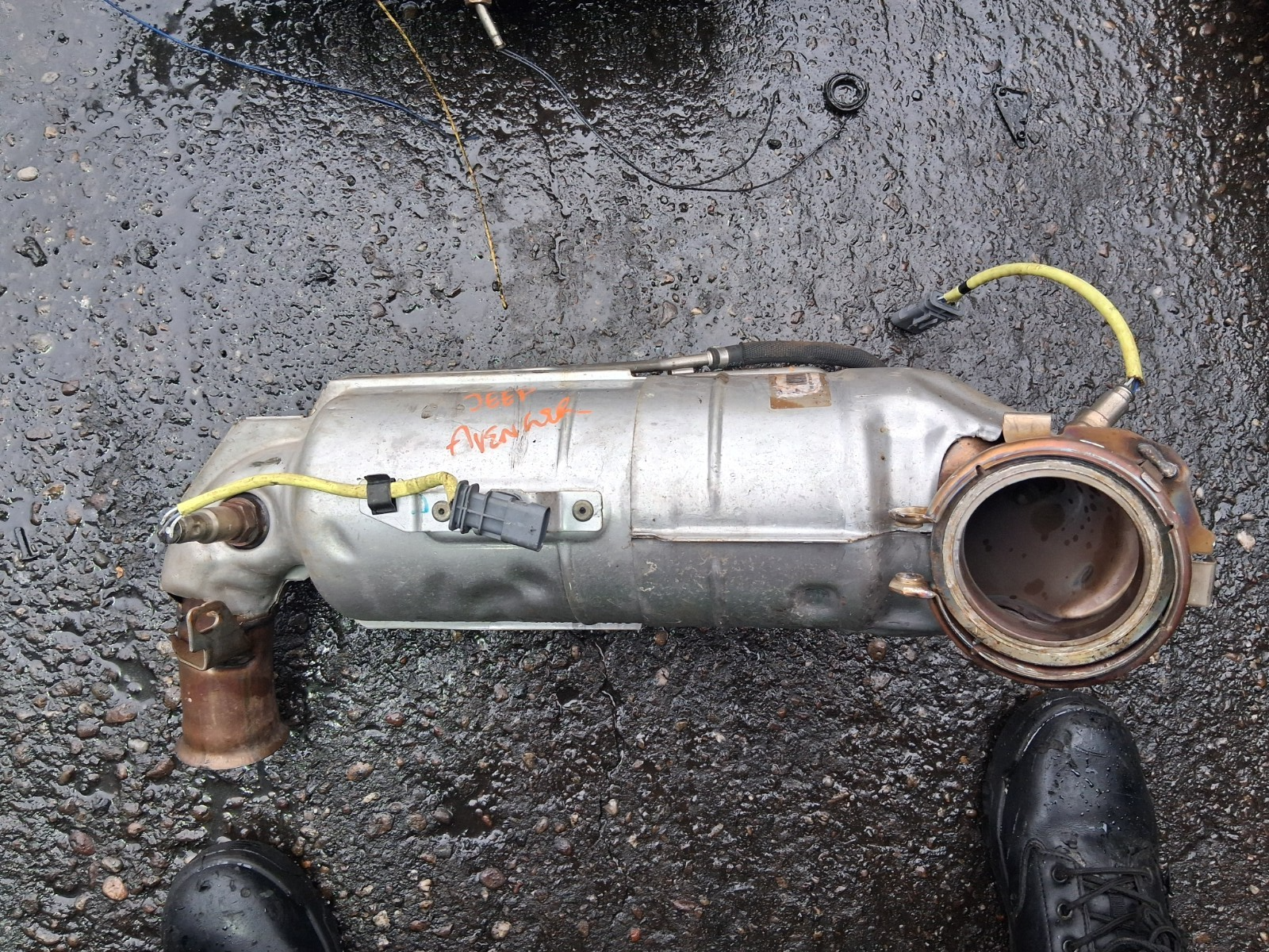 2024 JEEP AVENGER 1.2 PETROL TURBO CATALYTIC CONVERTER 9848220380