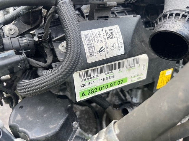 2023 MERCEDES BENZ A CLASS 1.3 PETROL BARE ENGINE INJECTOR PUMP 282.914 282 914
