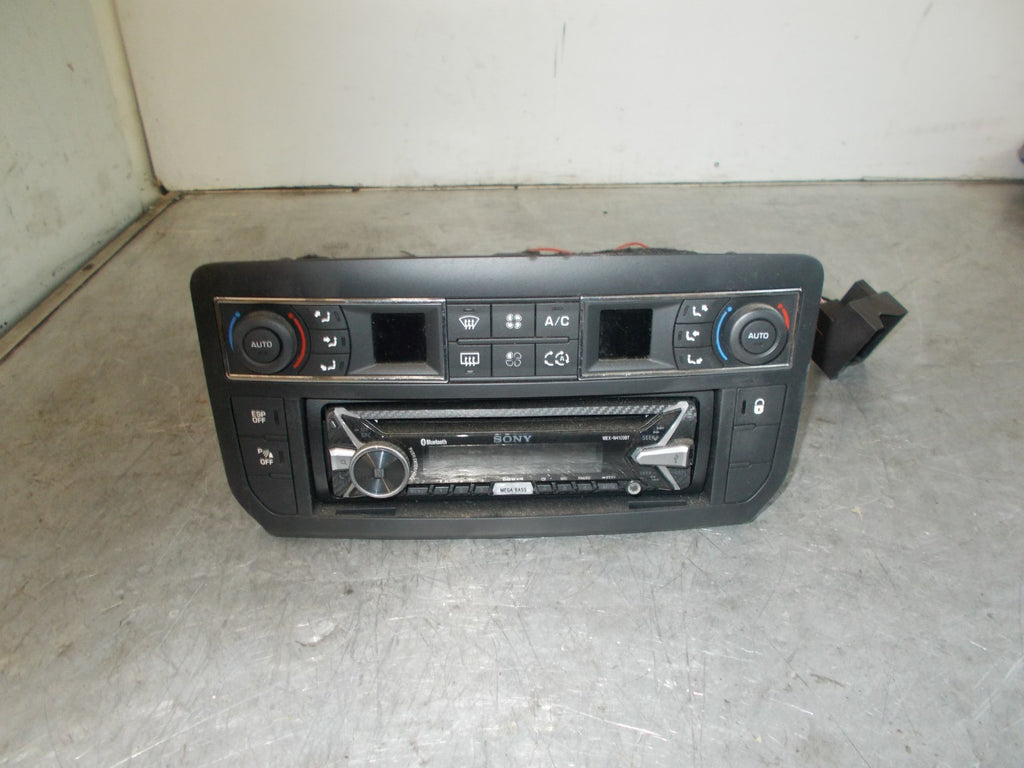 CITROEN C5 2009 CLIMATE CONTROL SONY STEREO & TRIM BLACK 78858107