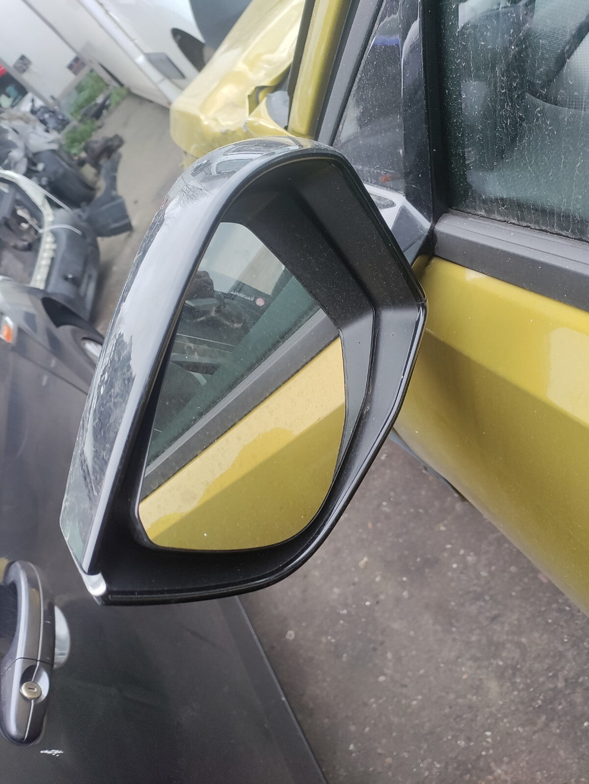 2023 VAUXHALL ASTRA L MK8 PASSENGER SIDE POWERFOLD WING MIRROR BLACK WITH CAMERA