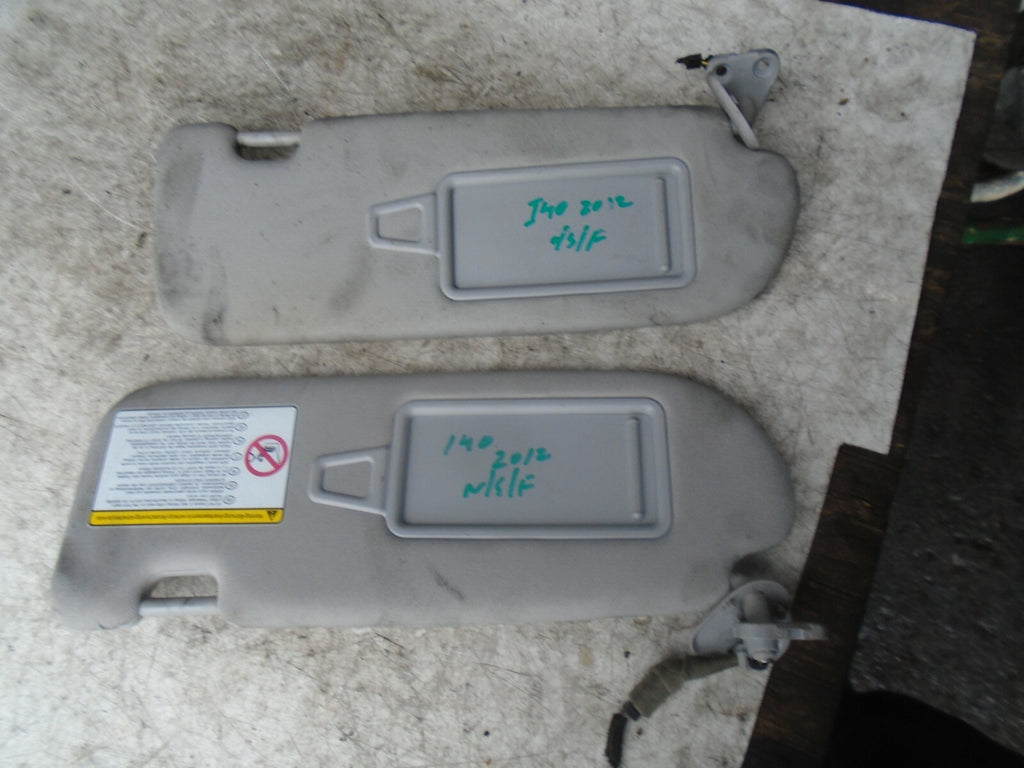HYUNDAI I40 2012 ESTATE FRONT PAIR SUN VISOR