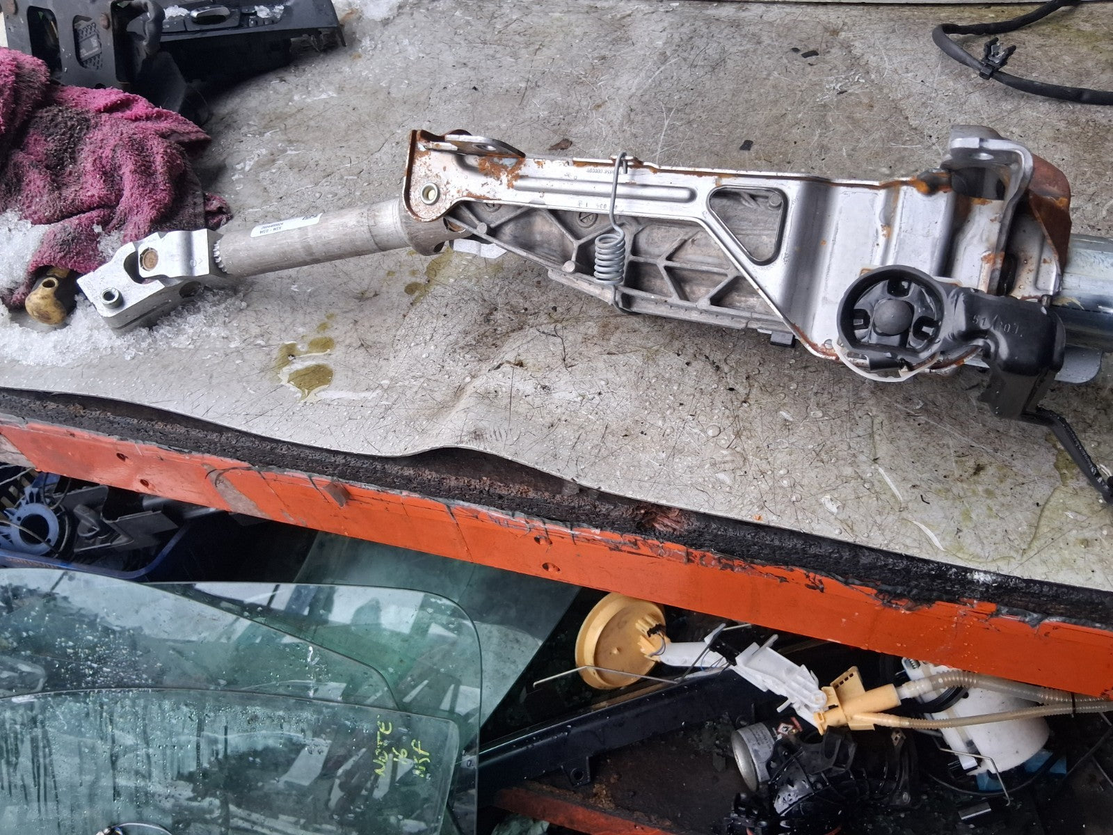 2021 MERCEDES A CLASS V177 STEERING COLUMN A2474608900