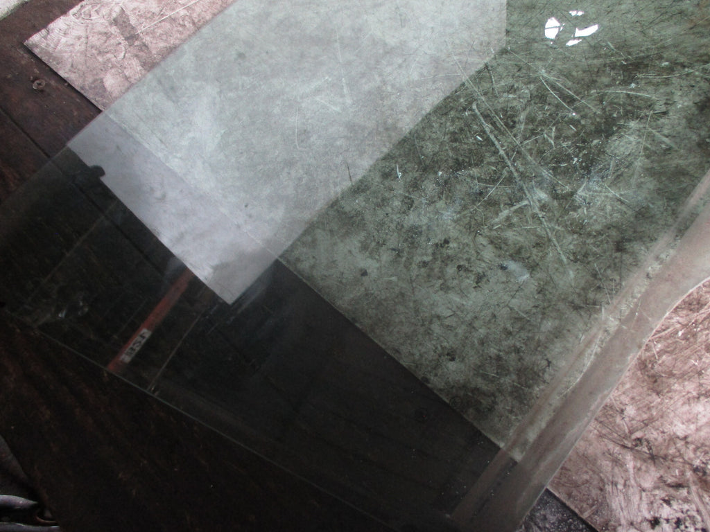 SKODA FABIA 2007 OSF DRIVER SIDE FRONT WINDOW GLASS
