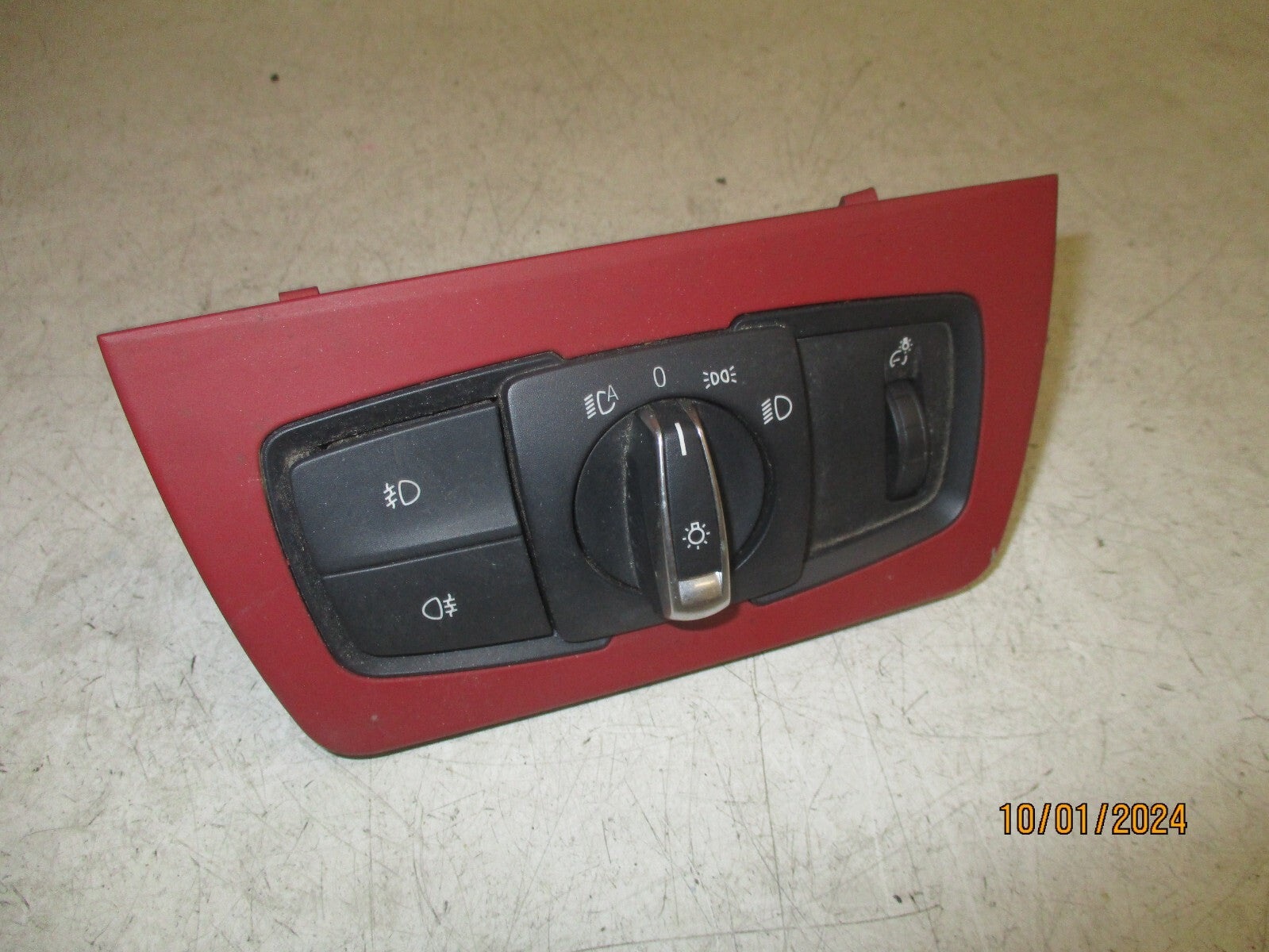 BMW 4 SERIES F36 GRAN COUPE 2017 HEADLIGHT CONTROL SWITCH 9393947