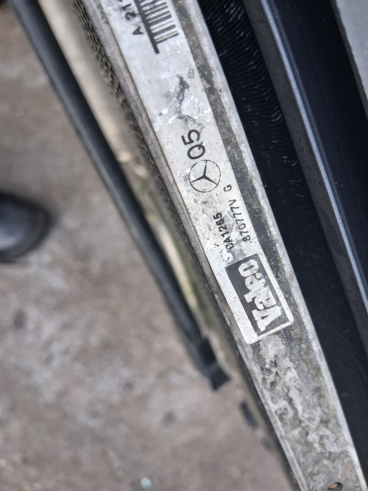 2004 MERCEDES BENZ E CLASS W211 RADIATOR RAD PACK A2115000154
