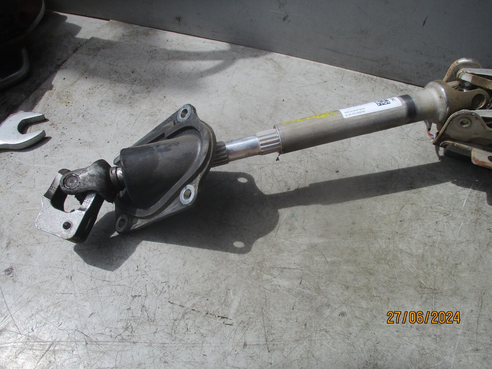2021 MERCEDES SPRINTER W907 ADJUSTABLE STEERING COLUMN