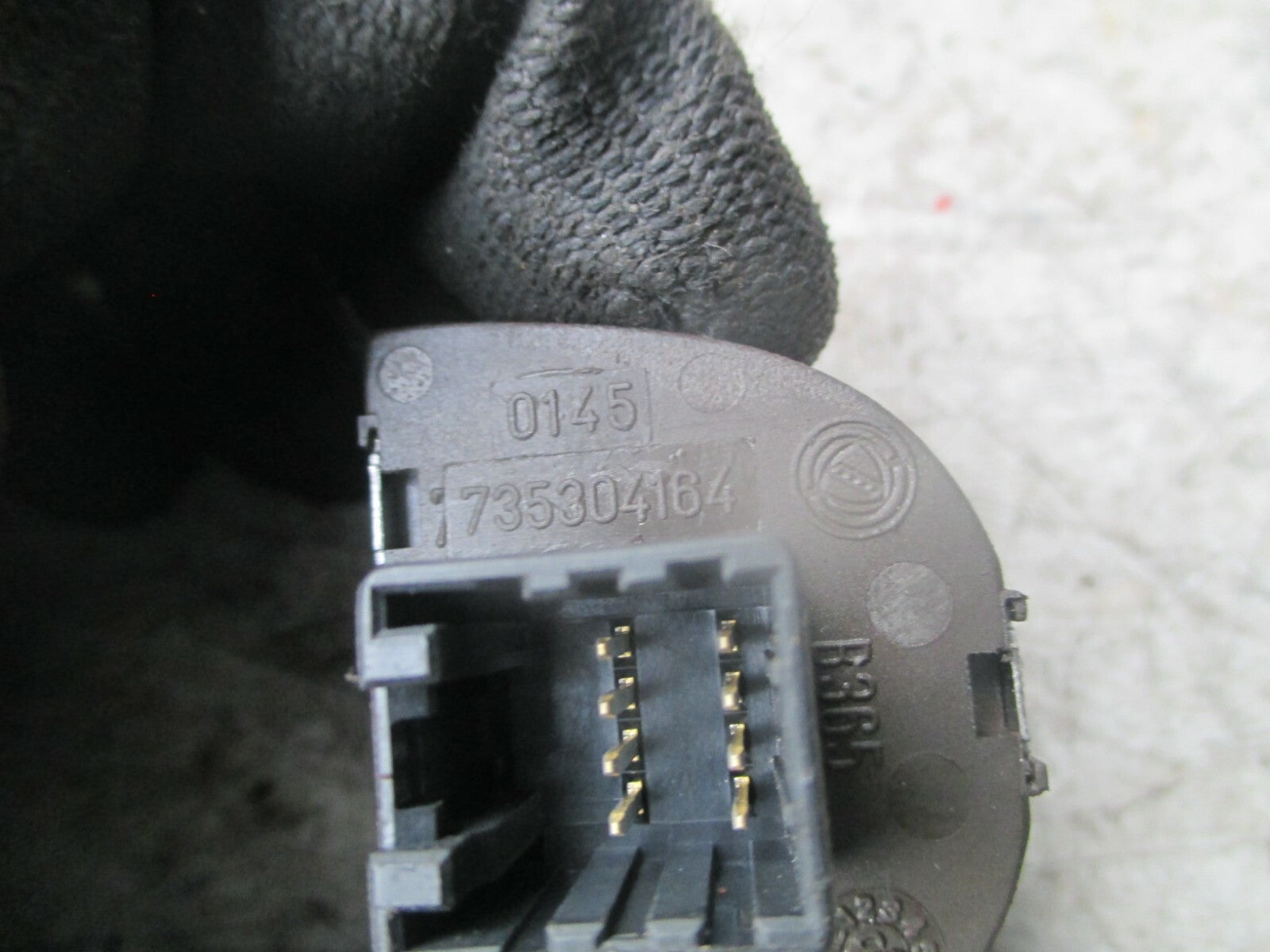 ALFA ROMEO GT 2005 HEADLIGHT ADJUSTMENT SWITCH 735304164