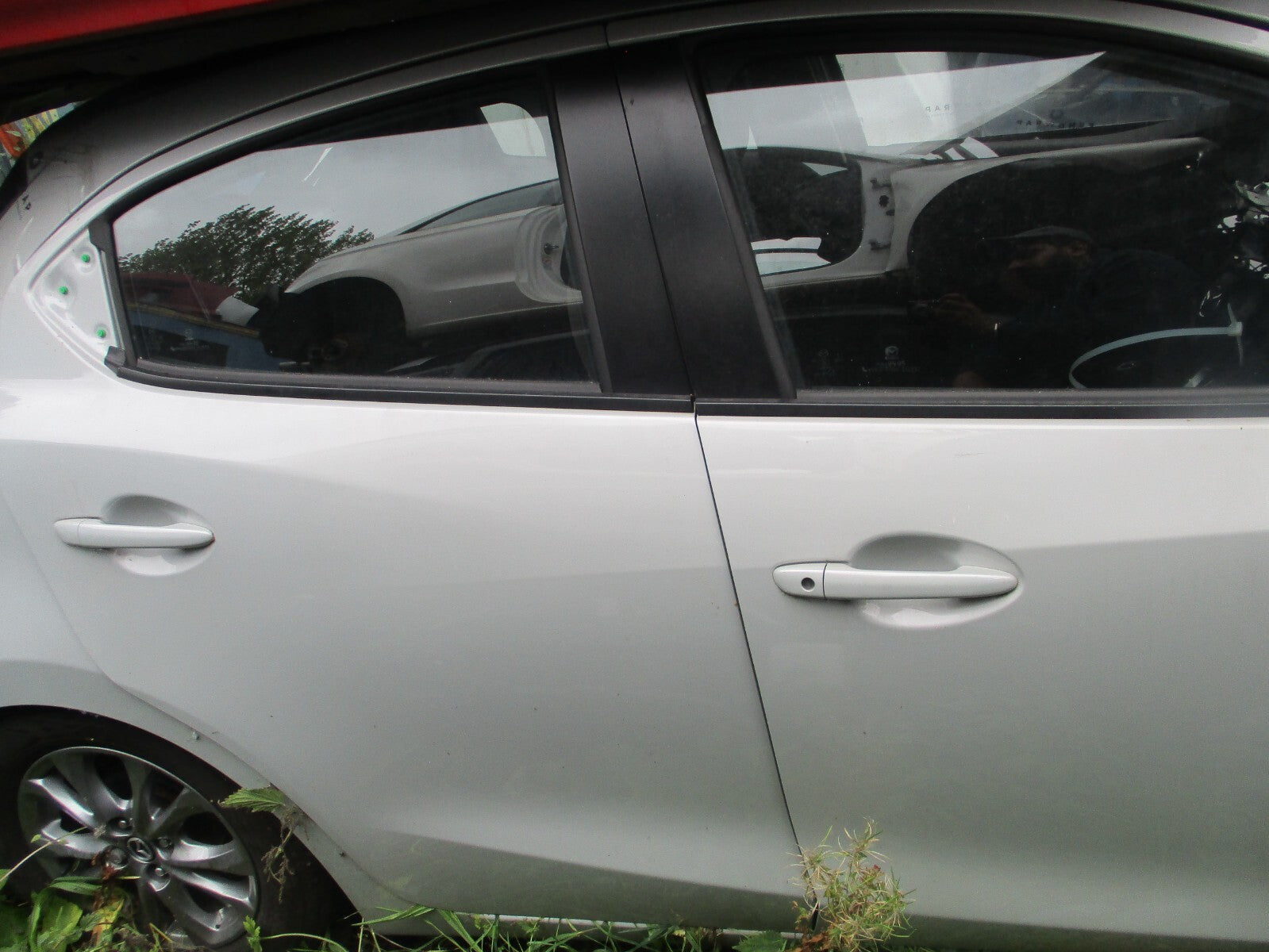 2023 MAZDA 2 MK3 DJ FACELIFT OSR DRIVER SIDE REAR BARE DOOR CERAMIC METALLIC 47A