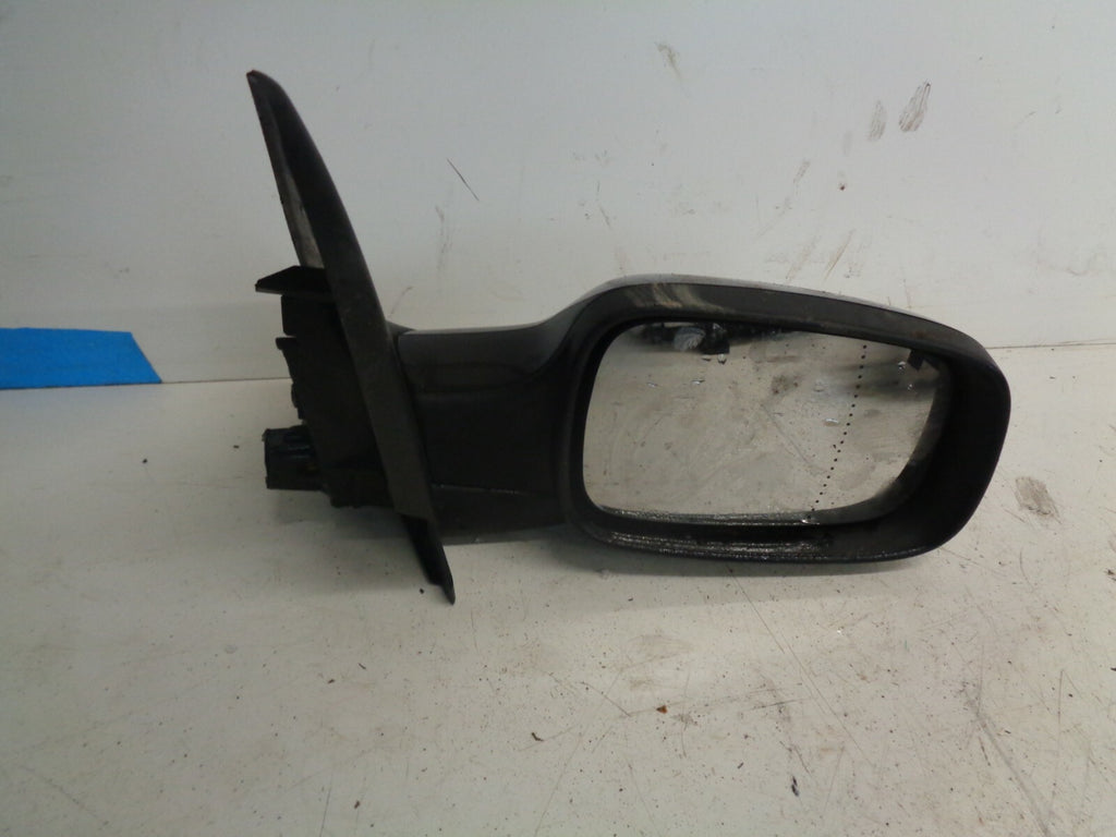 RENAULT MEGANE MK2 2008 OS ELECTRIC  DRIVER SIDE WING MIRROR BLACK