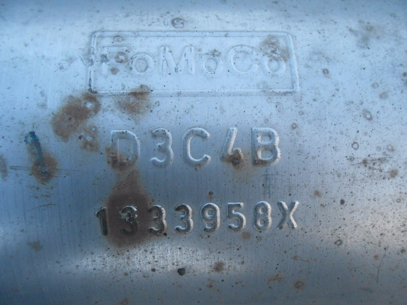 FORD TRANSIT CONNECT MK2 2015 1.6 TDCi EXHAUST CENTER PIPE BACK BOX 1333958X