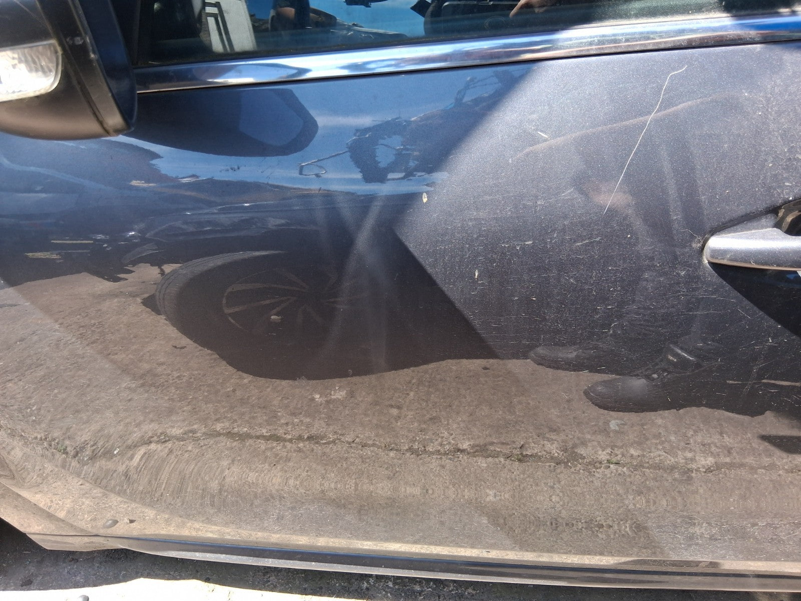 2019 PEUGEOT 208 MK1 NSF PASSENGER SIDE FRONT LEFT BARE DOOR GREY