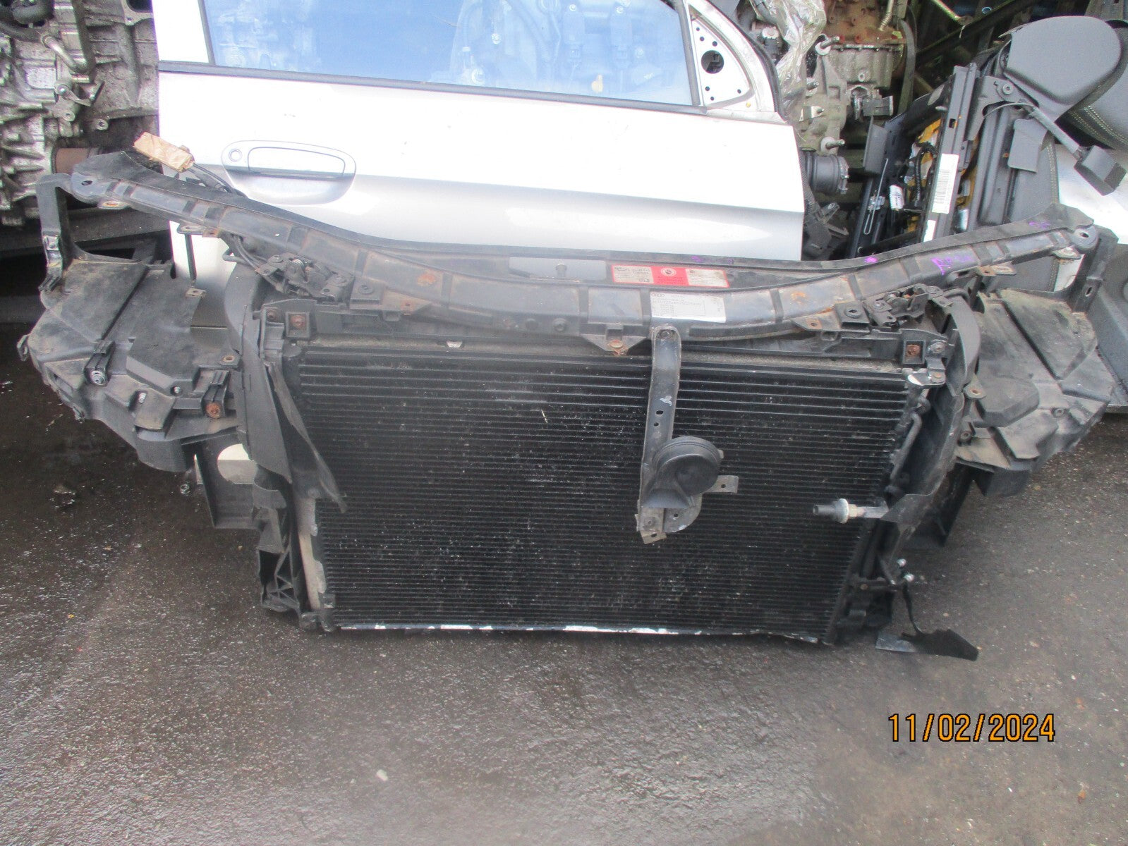 AUDI A8 2007 3.0 PETROL AUTO FRONT SLAM PANEL RADIATOR RADPACK 4E0969455 RP 29