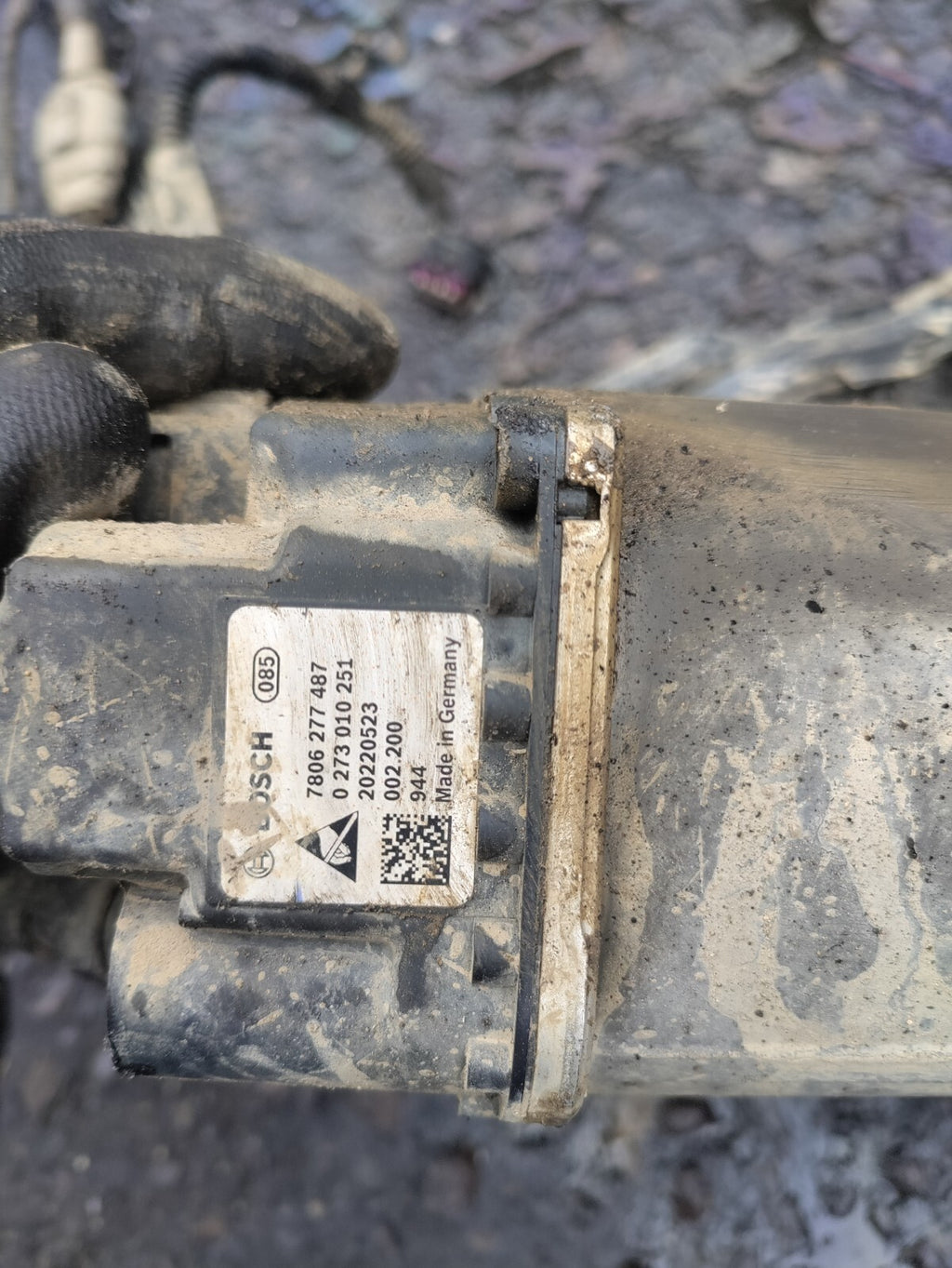 2021 VW VOLKSWAGEN CRAFTER MK2 POWER STEERING RACK PLUG DAMAGED 7818302381
