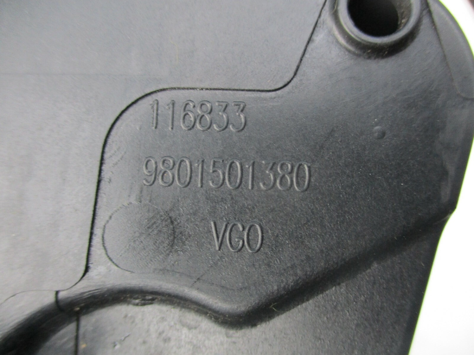 CITROEN C4 CACTUS 2015 DIESEL PETROL FUEL FLAP DOOR COVER GREEN BLUE 9801501380