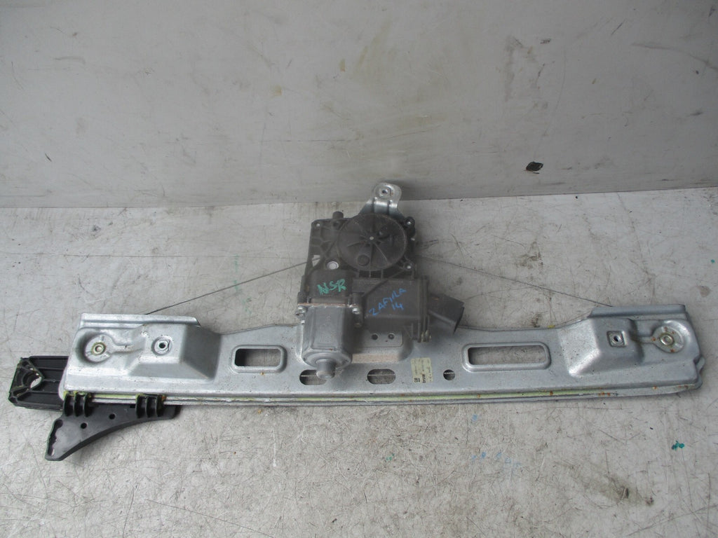 2014 VAUXHALL ZAFIRA C MK3 NSR PASSENGER REAR WINDOW MOTOR REGULATOR 915368104